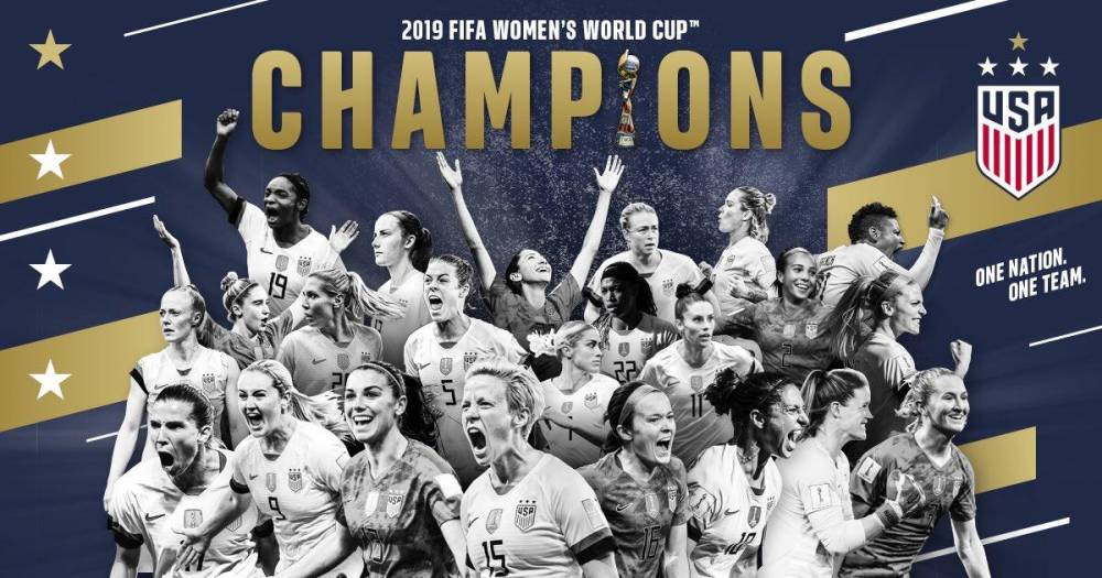 女足世界杯夺冠次数排行：美国8届4冠高居第一