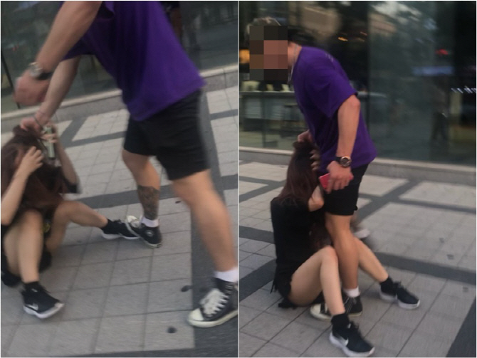 女游客拒搭讪被打,