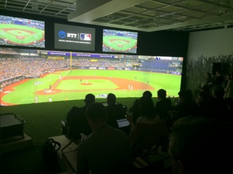 美国职业棒球视频直播(NTT成功实现美国职业棒球大联盟季后赛直播的超现实观看体验)