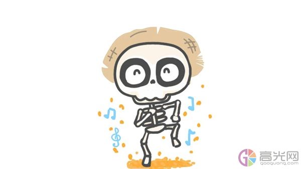 骷髅人简笔画画法，骷髅人简笔画画法步骤