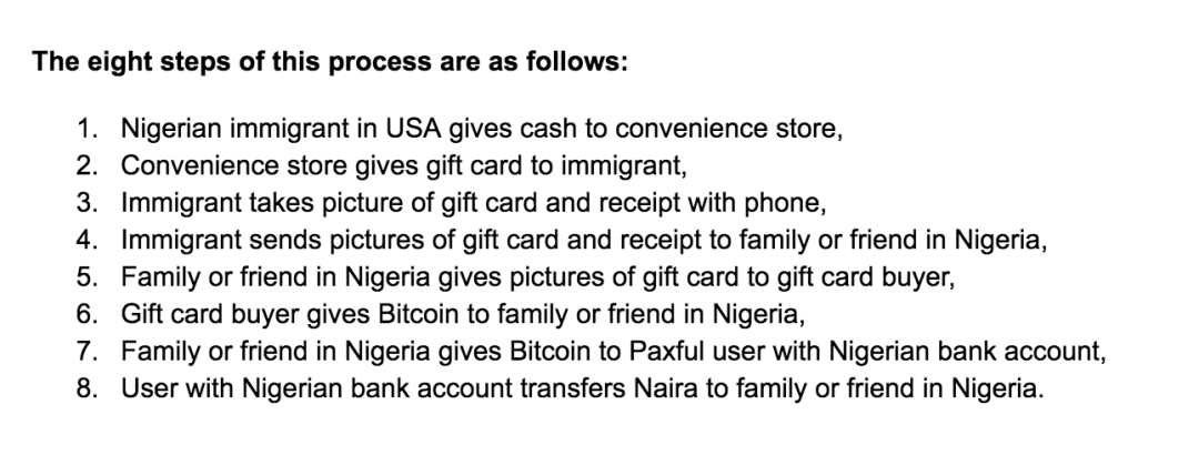 礼品卡和BTC，这是尼日利亚人往家里寄钱的汇款系统 | 火星号精选