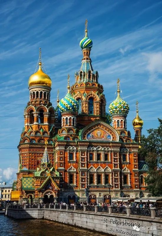 描写俄罗斯教堂的优美句子