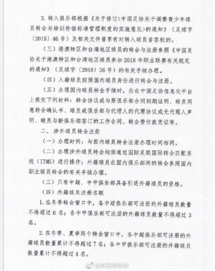 中超俱乐部注册球员哪里能查到(足协：入籍球员按国内球员身份注册)