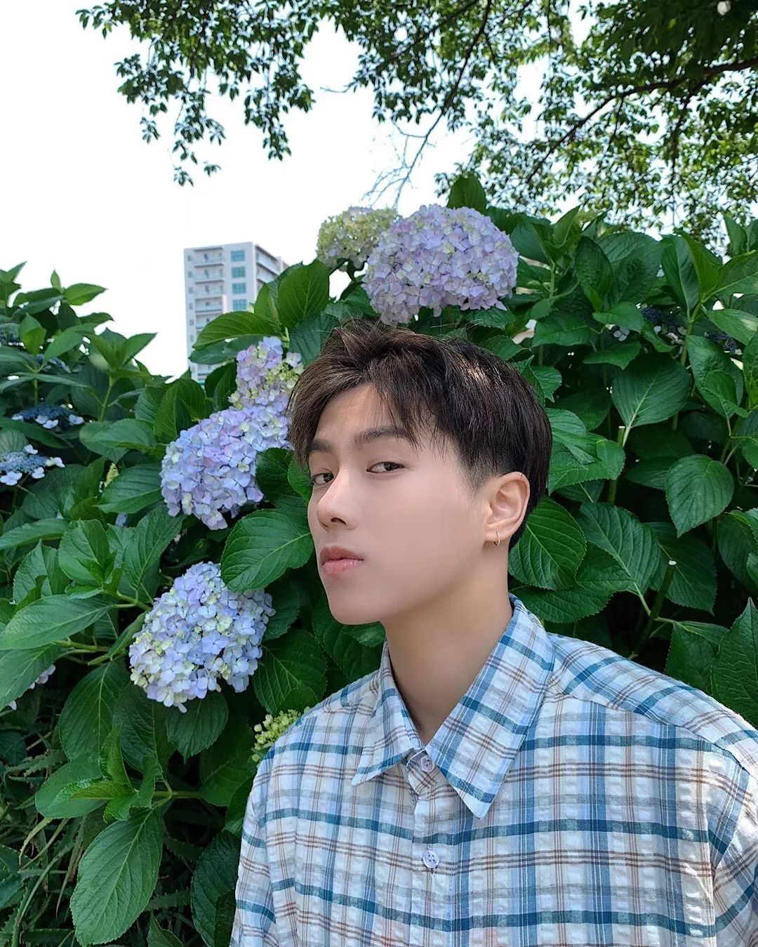 除了格纹,卫衣毛衣也是max的常穿单品,这帅气温柔的模样,像是秋日里的