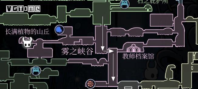 《空洞骑士》攻略：雾之峡谷