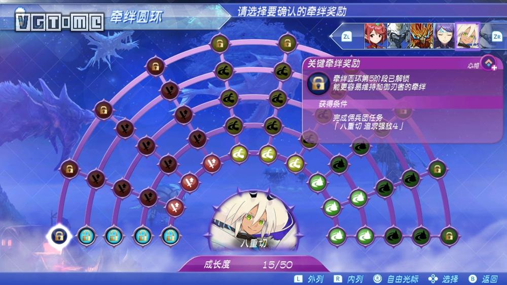 《异度神剑2》攻略：异刃信赖值的提升方法