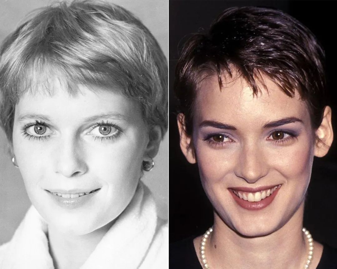 美得驚心動魄的薇諾娜(winona ryder)的靈感來源就是米婭·法羅.