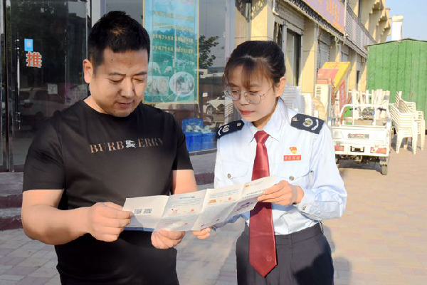 新河县税务局三下功夫助力企业复工复产