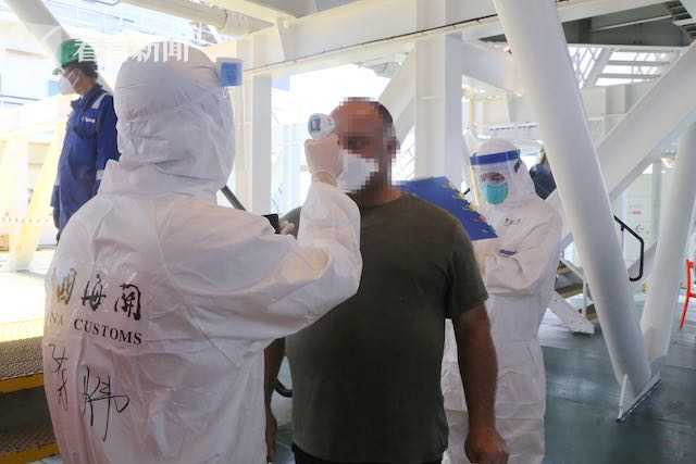 海口海关保障陵水17-2气田开发项目工程船顺利入境