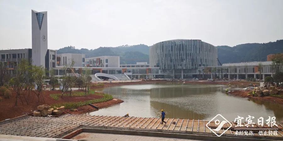 最新进展！四川外国语大学成都学院宜宾校区修成这样了