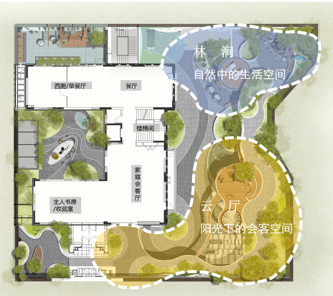 山岳临泉，东西和鸣 | 世茂西山龙胤临泉美学庭院&样板间