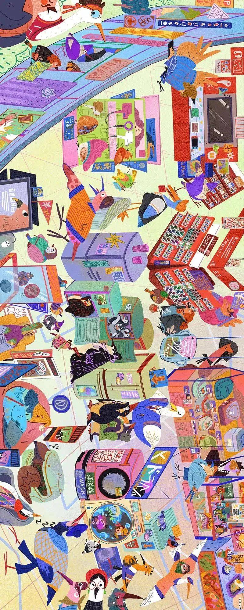 美国顶尖艺术殿堂,马里兰艺术学院毕业展(插画类)