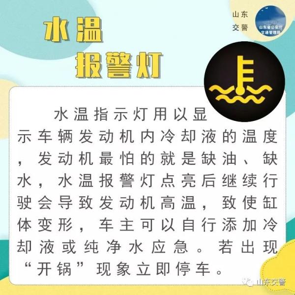 注意!仪表盘这8个灯亮起,请立即停车检查
