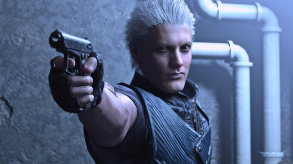 蕾蒂 但丁 维吉尔乱入!《生化危机3》"鬼泣"mod