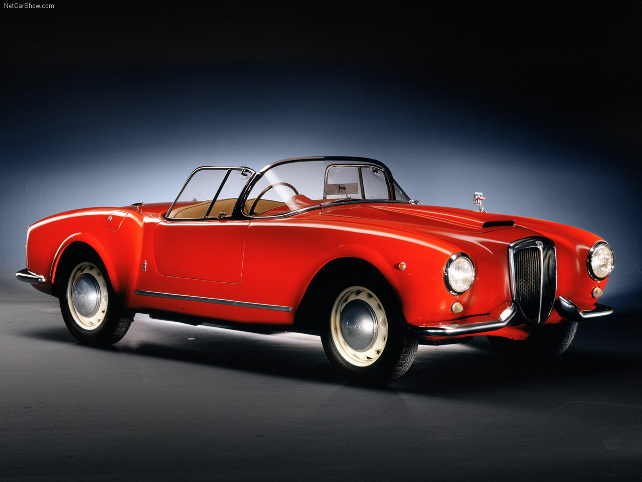 Lancia Aurelia B 24 傲骄的红色