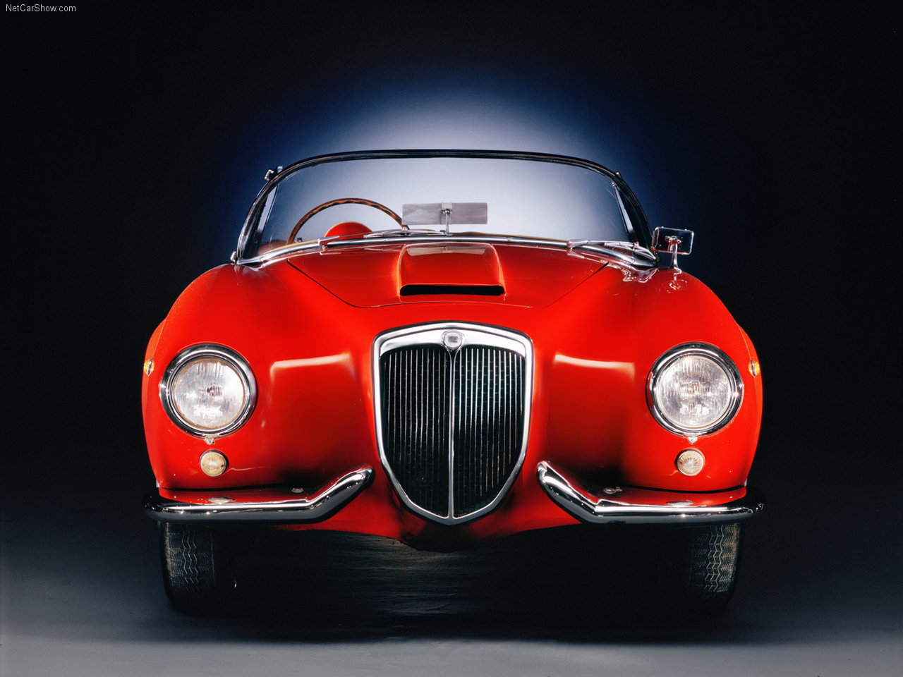 Lancia Aurelia B 24 傲骄的红色