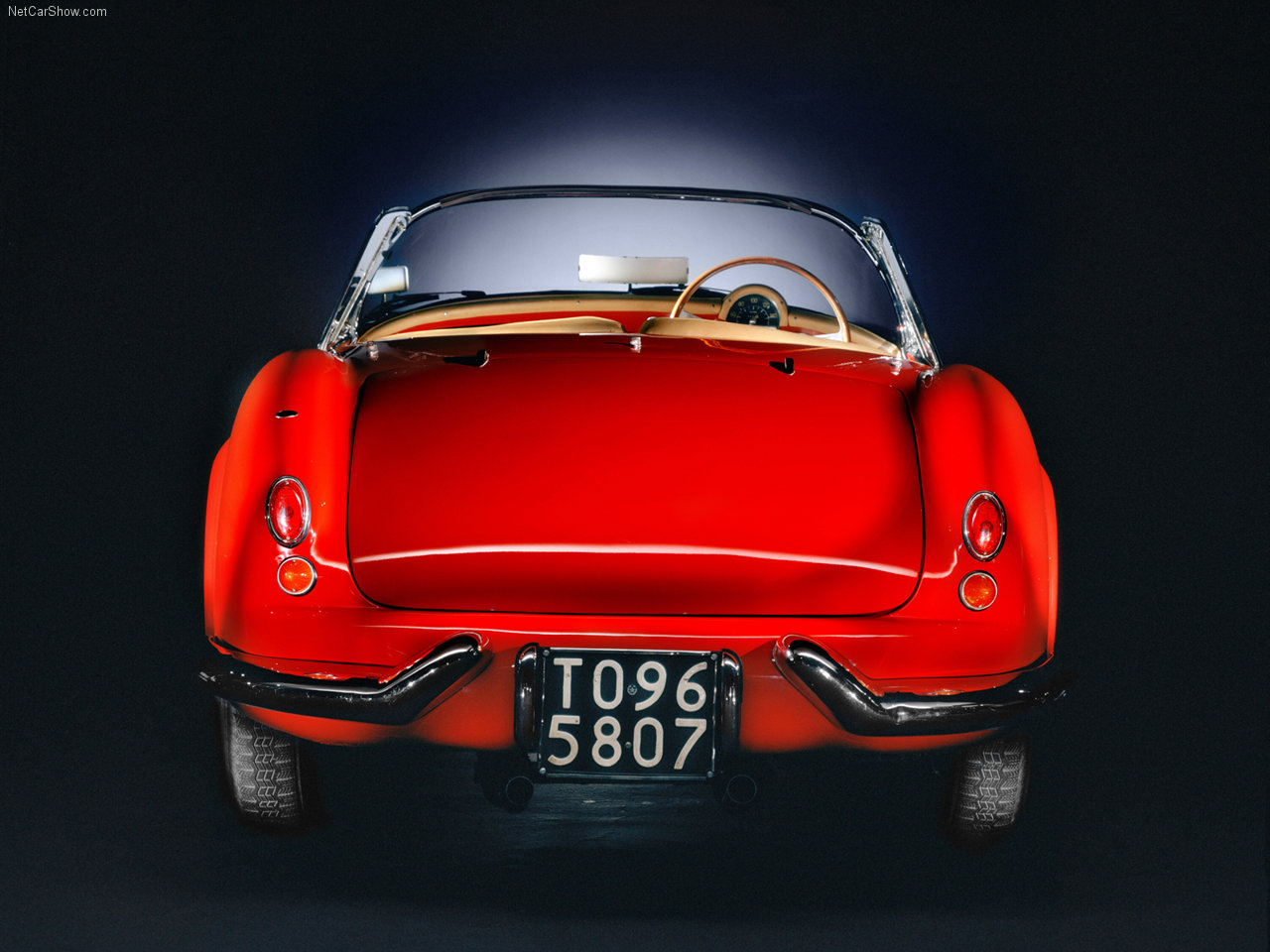 Lancia Aurelia B 24 傲骄的红色