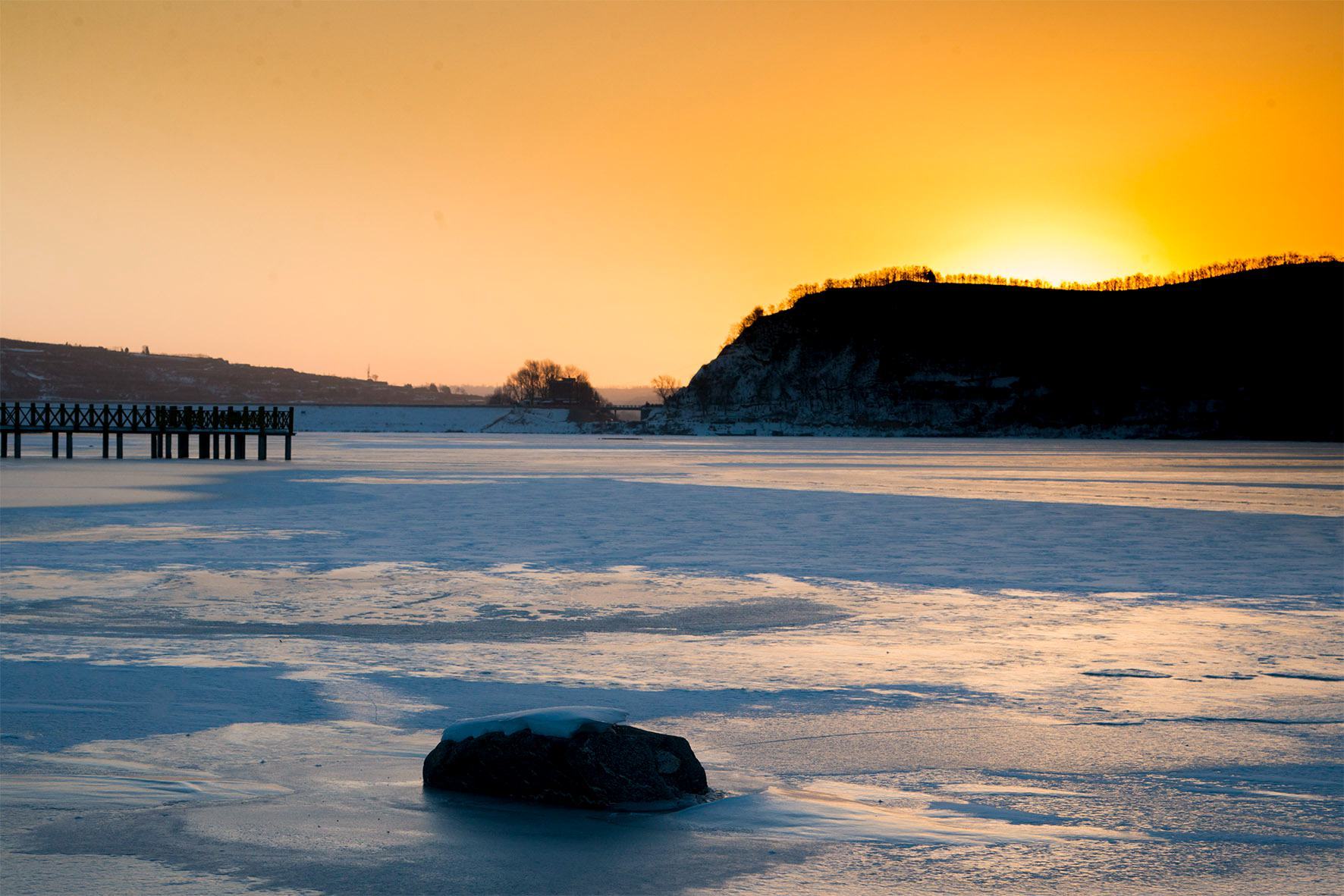 渭南市白水县:四季林皋湖