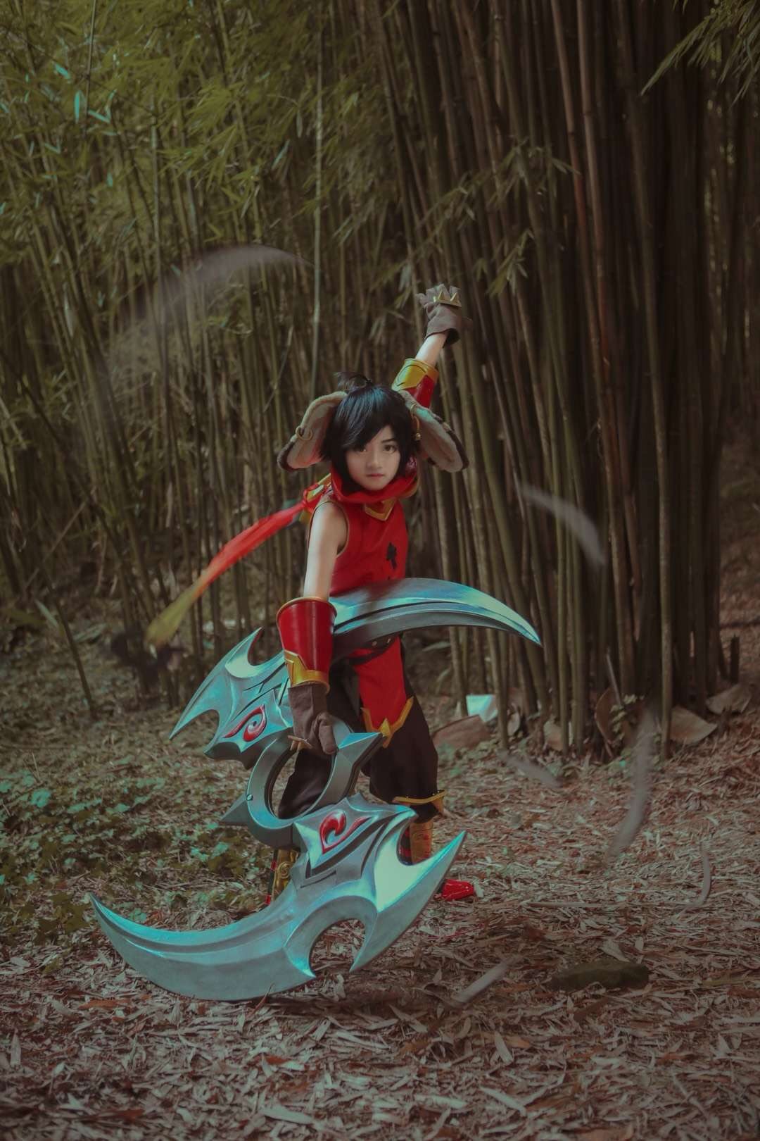 王者荣耀，李元芳cosplay