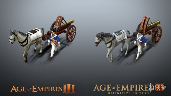 画面全面提升《帝国时代3：决定版》VS原版对比图