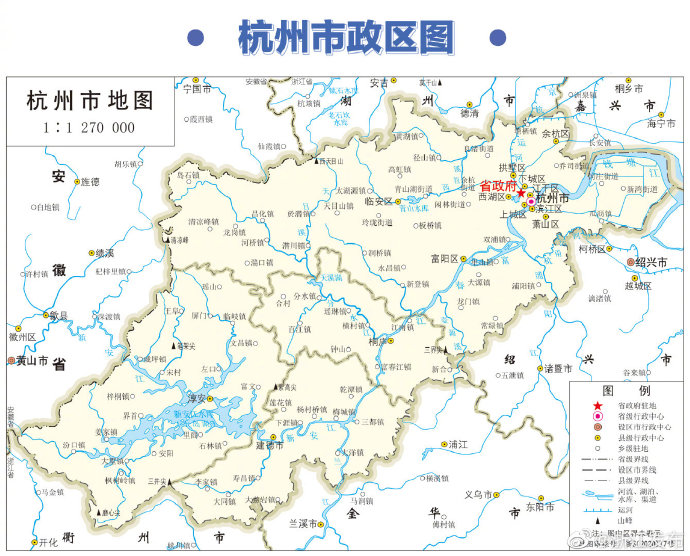 浙江省行政地图,浙江省行政地图高清版