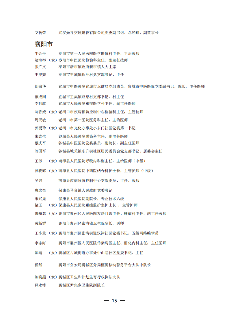 公示！湖北发布重磅名单