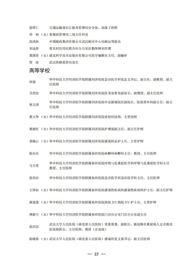 公示！湖北发布重磅名单