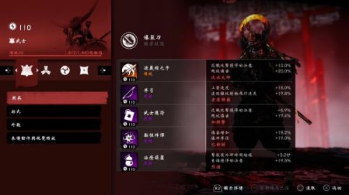 《对马岛之魂》奇谭模式生存战武士决意流怎么搭配推荐