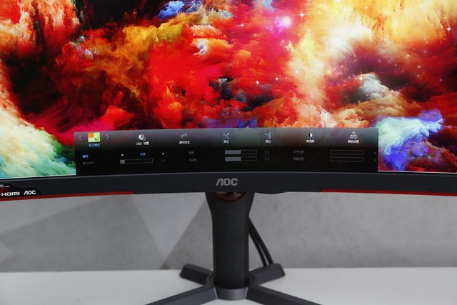 AOC cq27g3s顯示器評測:環繞視覺 沉浸體驗