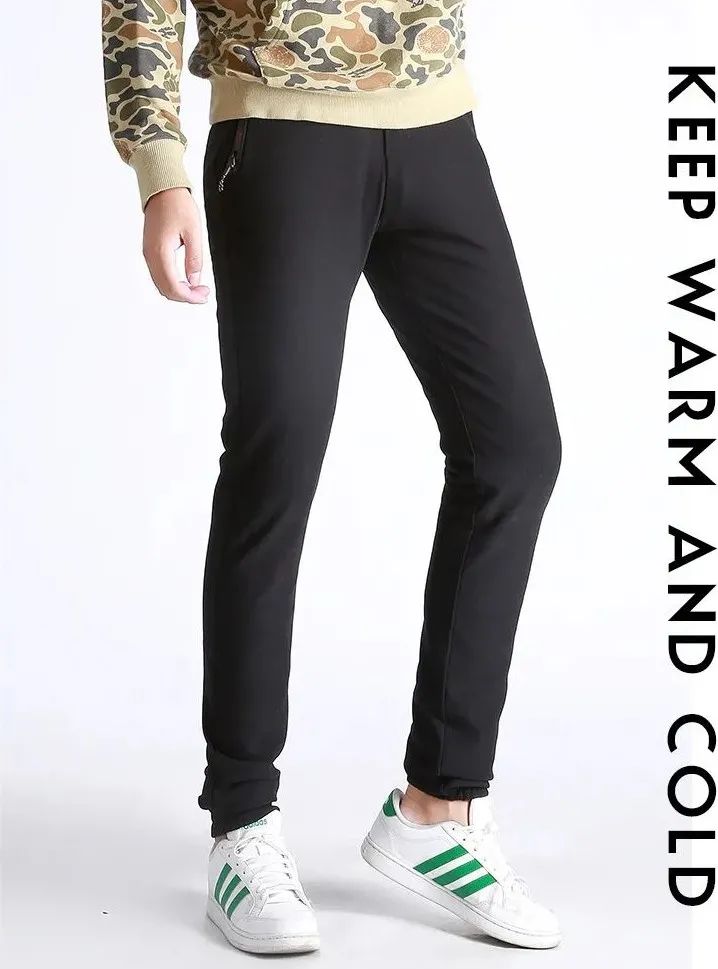 男士显瘦弹力羽绒裤，一条=秋裤+羊毛裤+保暖裤，冬天穿它就够啦