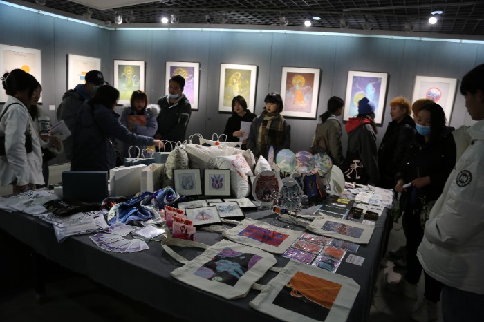 陕西艺术职院美术类2021届毕业生作品展及双选会开幕