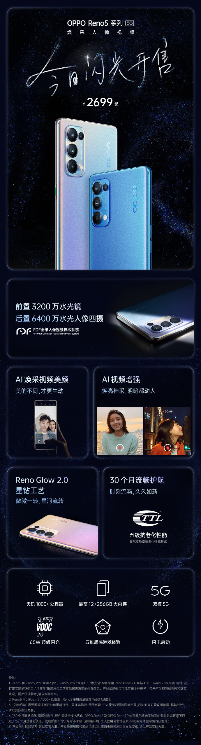 opporeno5什么时候上市（1款绿厂手机上市时间）