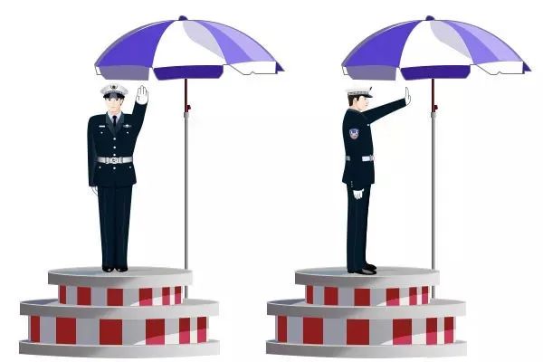 带你重温交警的指挥手势