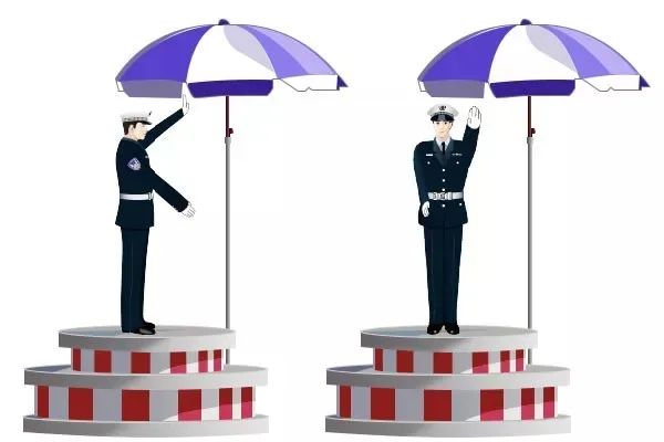 带你重温交警的指挥手势