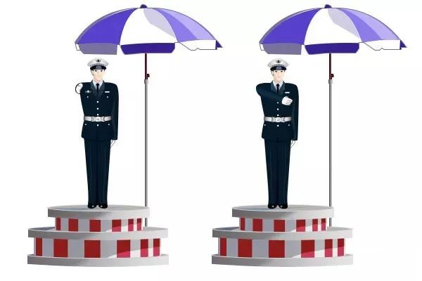 带你重温交警的指挥手势