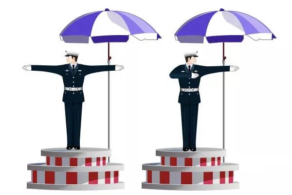 带你重温交警的指挥手势