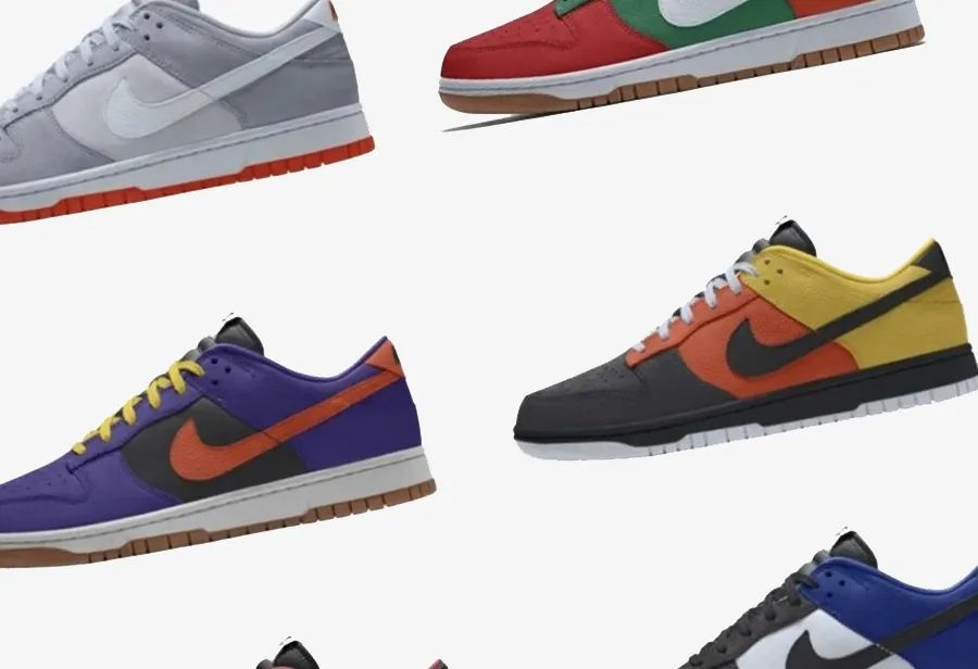 耐克官网定制(nike 官方能定制 dunk 了!闪电,黑脚趾配色都有)