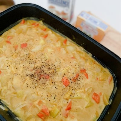 日式咖喱和泰式咖喱有什么区别（日式纯素奶油咖喱饭）