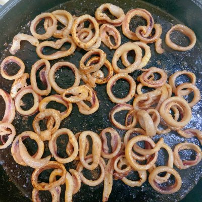 魷魚圈的做法,魷魚圈的做法大全 家常炒菜