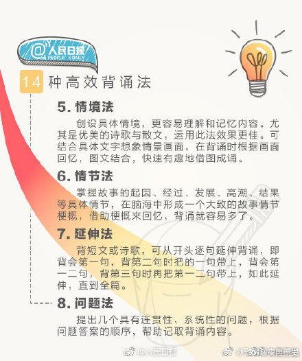 增强记忆力，你应该这样做