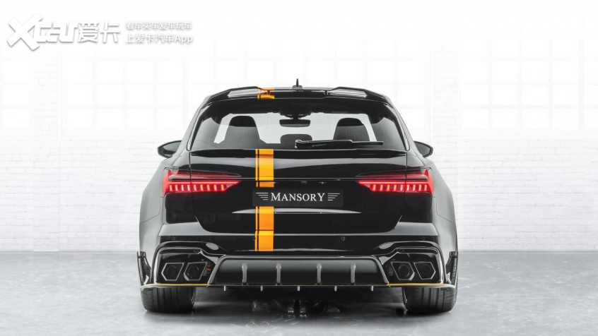 暴躁奶爸车！Mansory改装奥迪RS 6 Avant