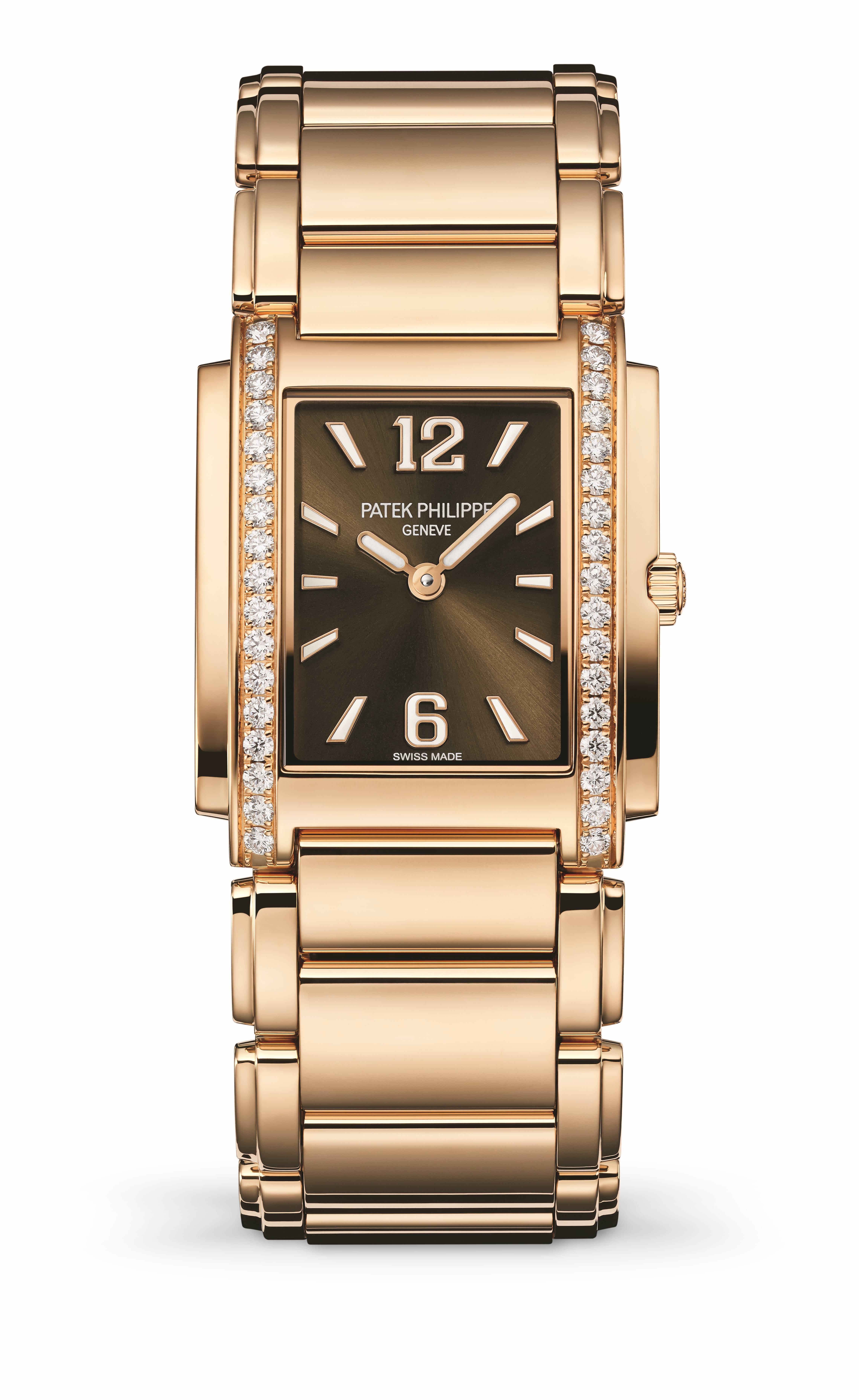 瑞士"表王"百达翡丽在2020年推出了三款全新"twenty~4"系列女士腕表.