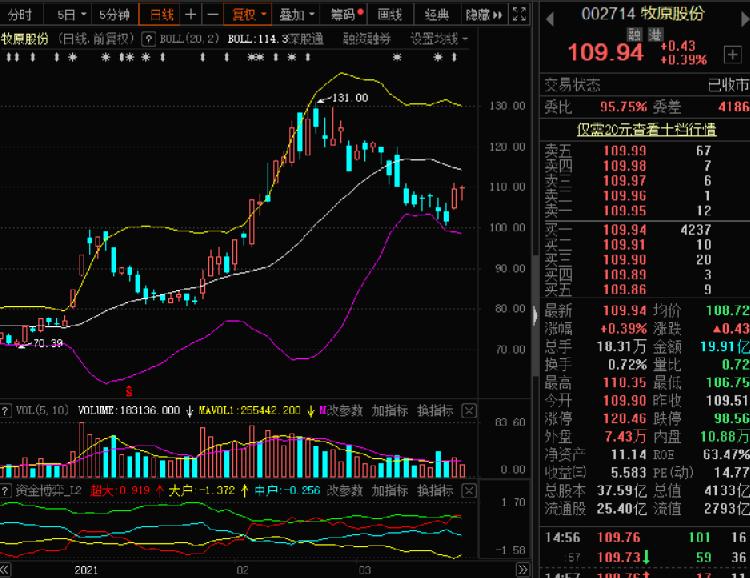 7年暴涨近100倍的牧原股份强势反击