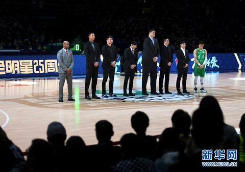 2021cba颁奖在哪里举行(CBA全明星赛：CBA全明星周末25周年最佳阵容颁奖)