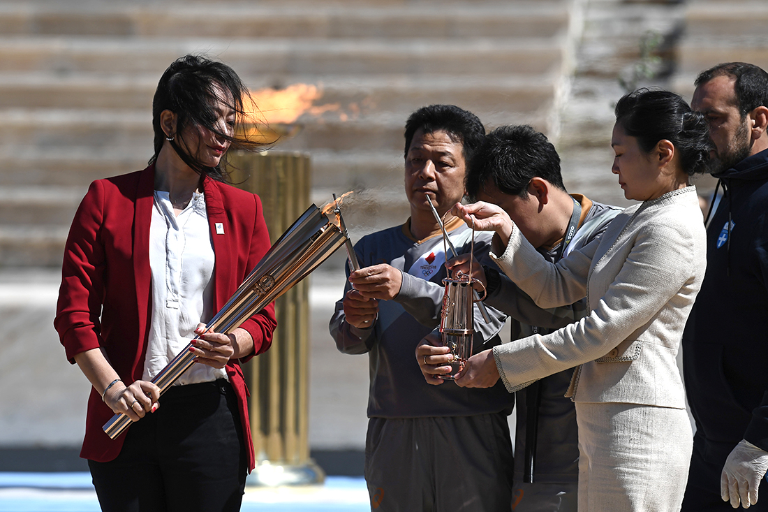 东京奥运会火炬传递哪些国家(图集｜历经命运多舛的一年，东京奥运会火炬传递终于启动)