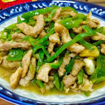 青椒炒肉絲,青椒炒肉絲的做法