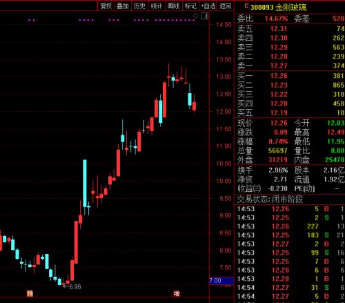 金刚玻璃股份有限公司股票