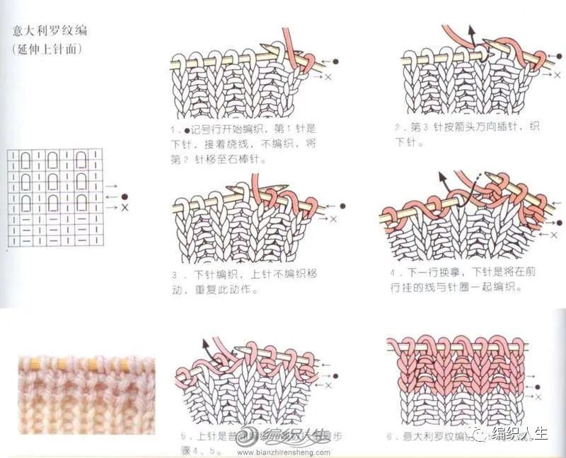 八宝针的织法图片