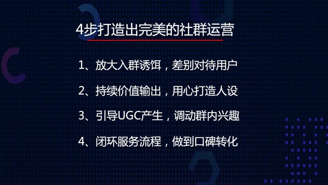 如何用4步打造出高效的社群运营？