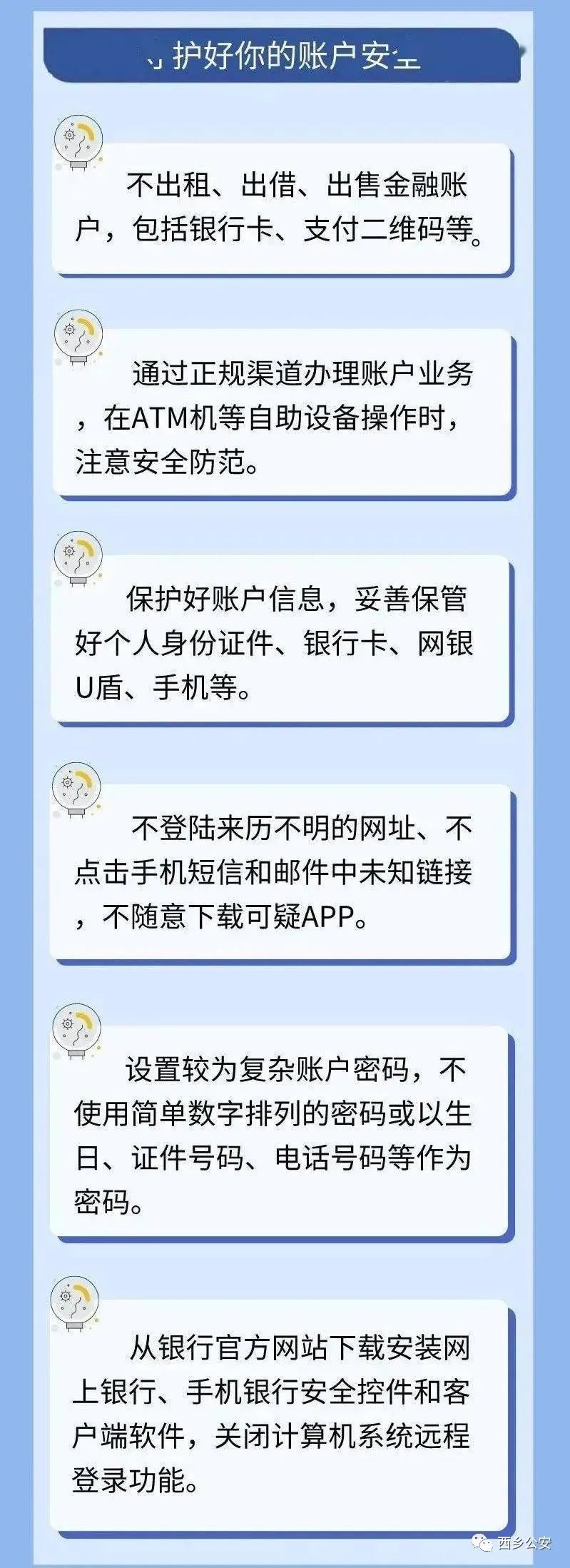 【汉中公安】关于对西乡县2021年第一季度涉“两卡”违法犯罪被惩戒人员的通报
